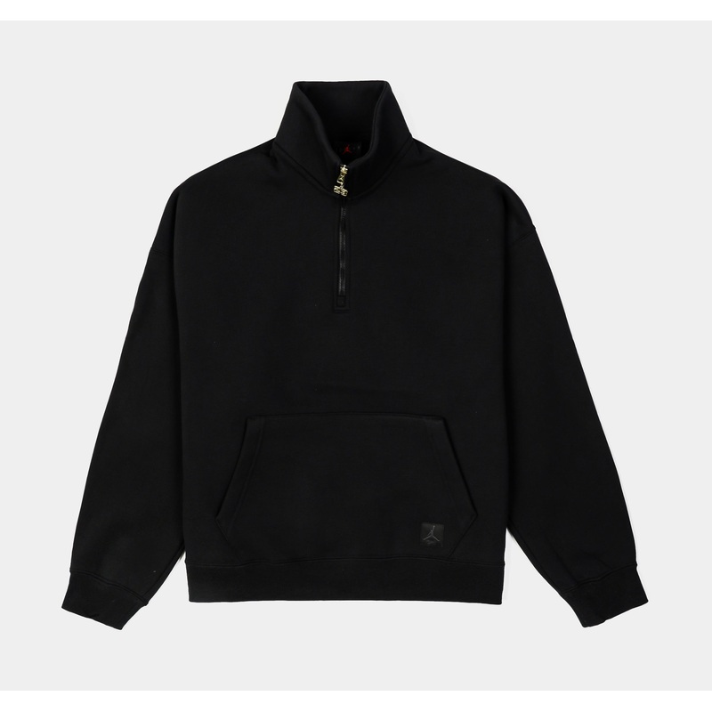 Flight Fleece Womens Quarter Zip (Black)