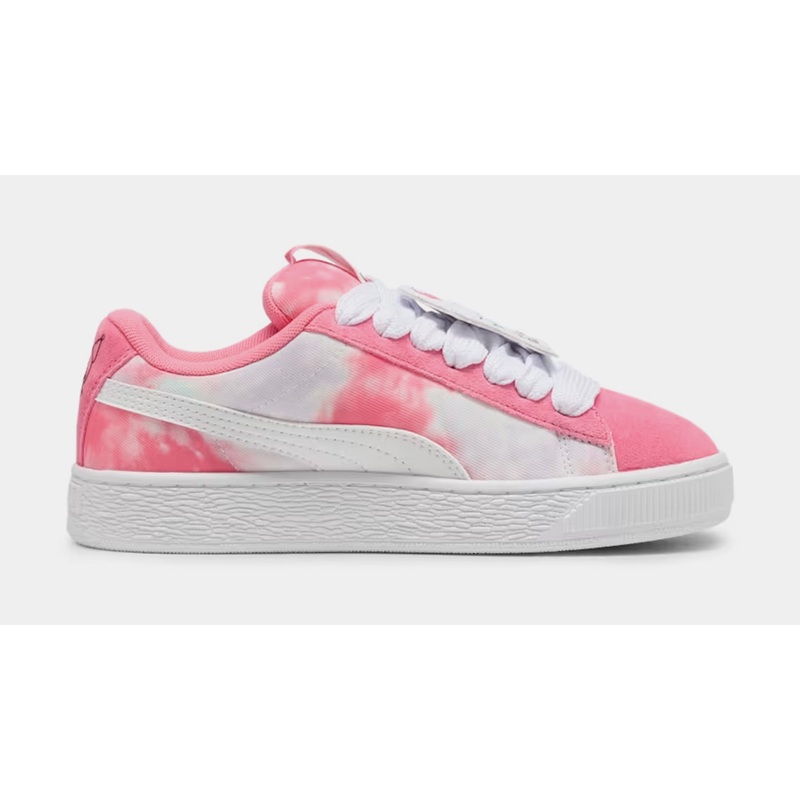 Hello Kitty And Friends Suede XL Grade School Lifestyle Shoes (Magic Rose/Peaceful Blue)