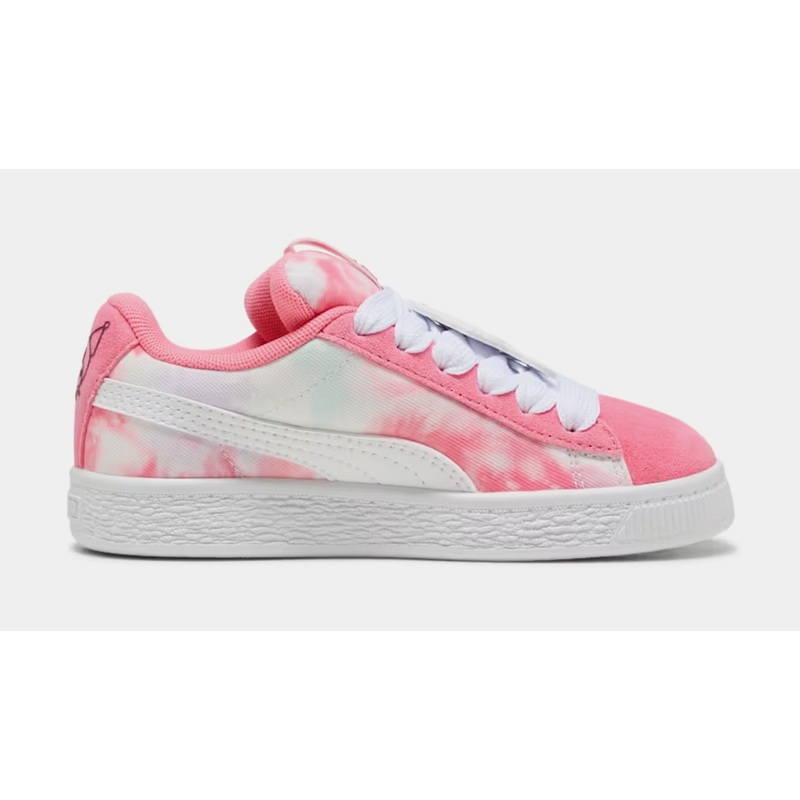 Hello Kitty And Friends Suede XL Preschool Lifestyle Shoes (Magic Rose/Peaceful Blue)
