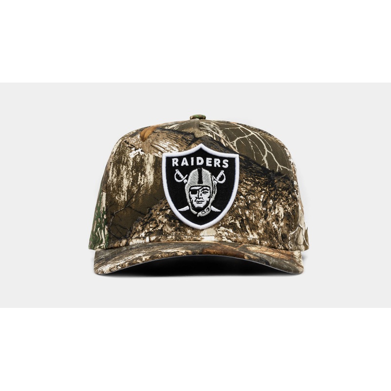 Las Vegas Raiders 950AF Snapback Mens Hat (Green/Black)