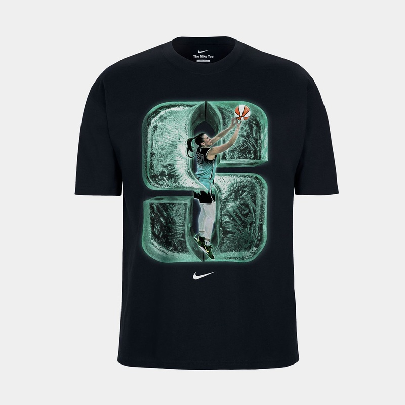 Sabrina Ionescu So Win Womens Short Sleeve Shirt (Black)