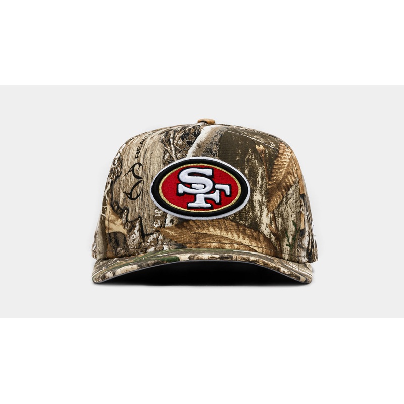 San Francisco 49ers 950AF Snapback Mens Hat (Green/Red)