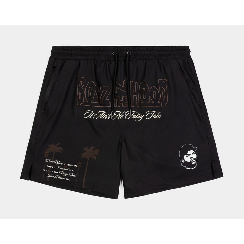 SP x Boyz N The Hood Doughboy Hybrid Mens Shorts (Black/Brown)