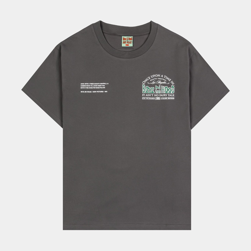 SP x Boyz N The Hood Trio Mens Short Sleeve Shirt (Grey/White)