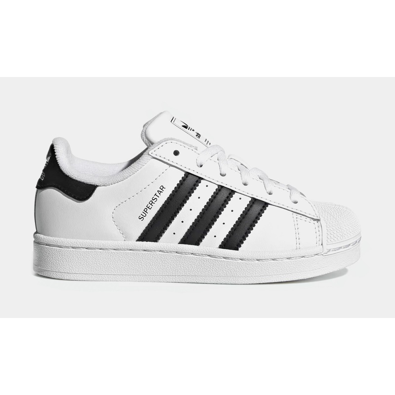 Superstar II Preschool Lifestyle Shoes (Cloud White/Core Black)