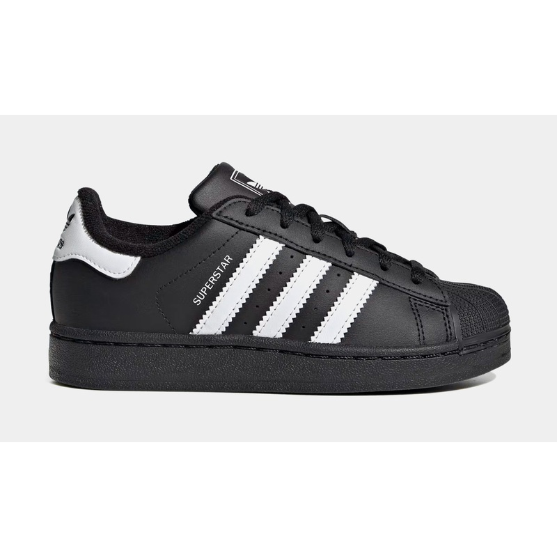 Superstar II Preschool Lifestyle Shoes (Core Black/Cloud White)