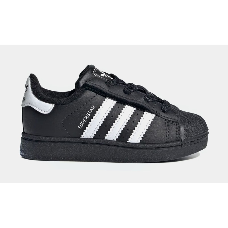 Superstar II Toddler Lifestyle Shoes (Core Black/Cloud White)