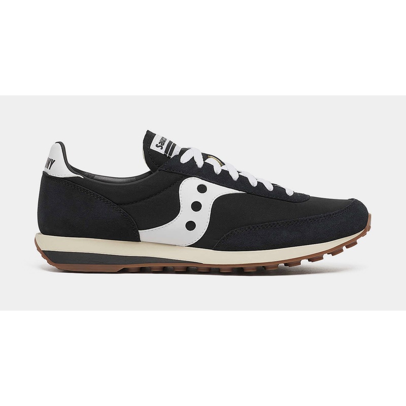 Trainer 80 Mens Running Shoes (Black/White)
