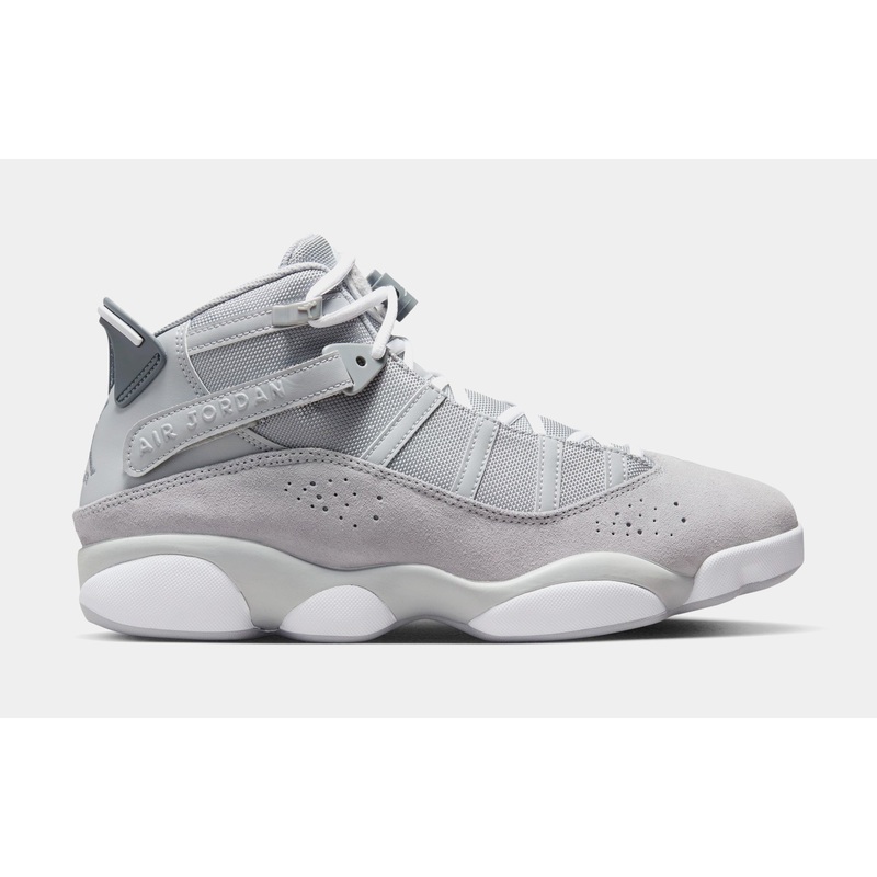 6 Rings Mens Basketball Shoes (Wolf Grey/White/Cool Grey)