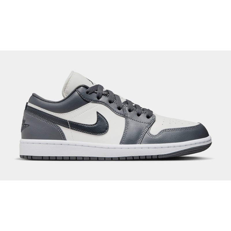 Air Jordan 1 Low Womens Lifestyle Shoes (Sail/Dark Grey/White/Off Noir)