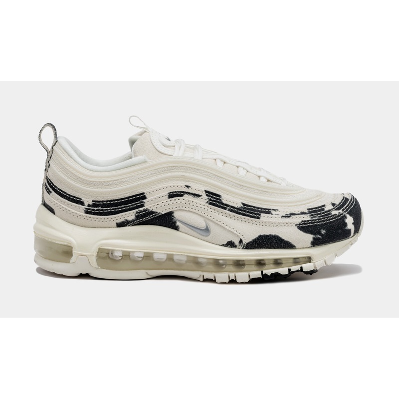 Air Max 97 Cow Print Womens Running Shoes (Beige/Black)