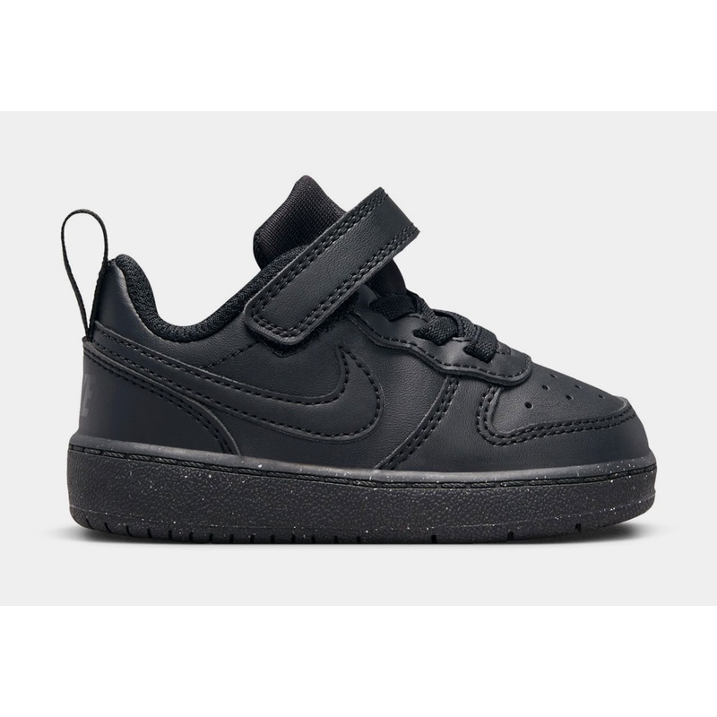 Court Borough Low Recraft Infant Toddler Lifestyle Shoes (Black)