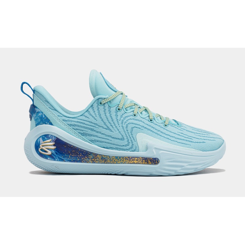 Curry Flow 12 Pisces Mens Basketball Shoes (Stream/White)