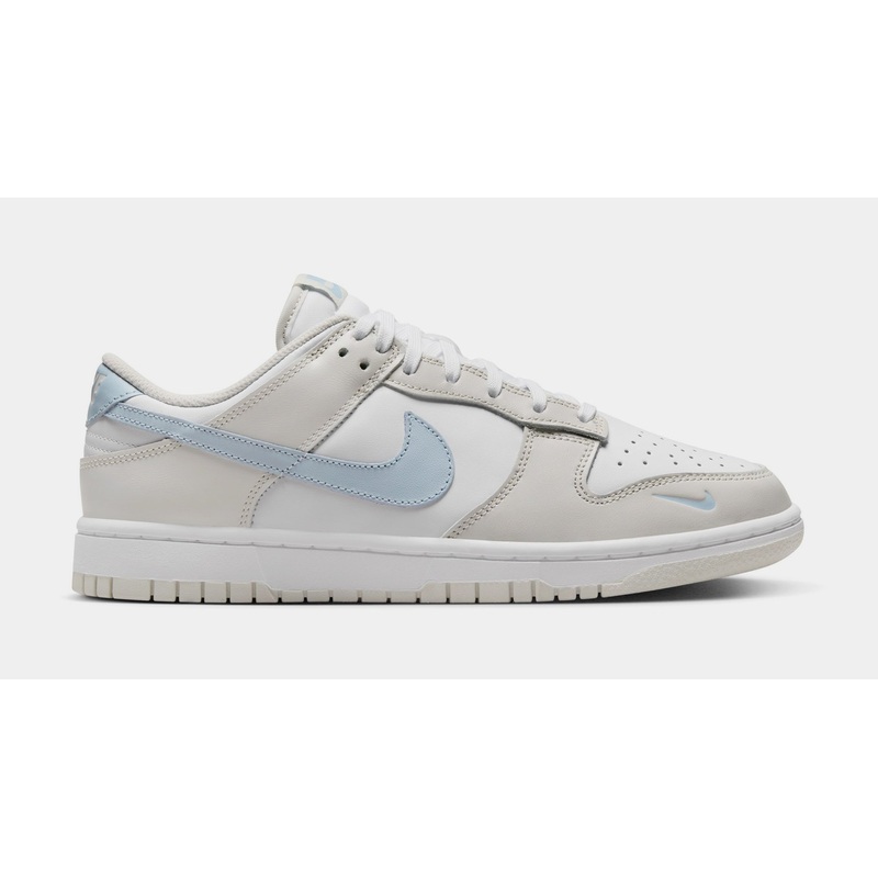 Dunk Low Light Armory Blue Womens Lifestyle Shoes (White/Light Armory Blue/Light Bone)