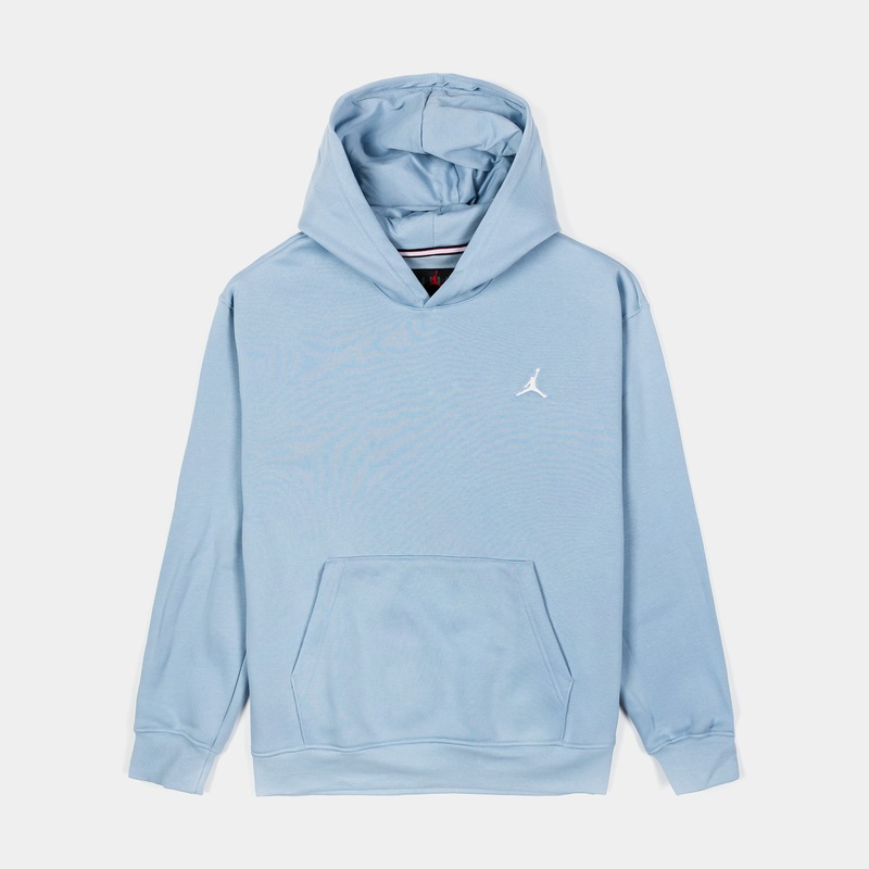 Essentials Fleece Pullover Mens Hoodie (Blue)