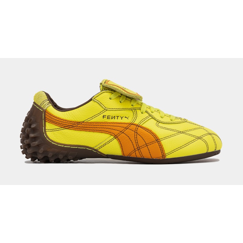 Fenty Avanti LS Stitched Womens Lifestyle Shoes (Lime Green/Pumpkin Pie) Free Shipping