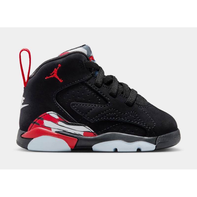 Jumpman MVP Infant Toddler Basketball Shoes (Black/White/University Red)