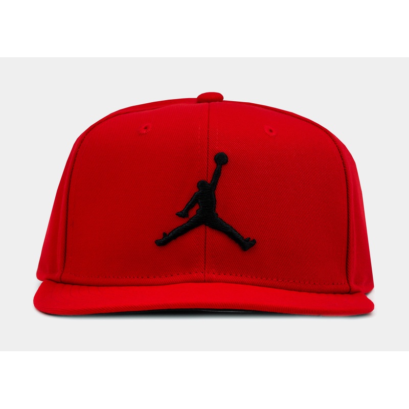 Jumpman Pro Snapback Mens Hat (Red/Black)