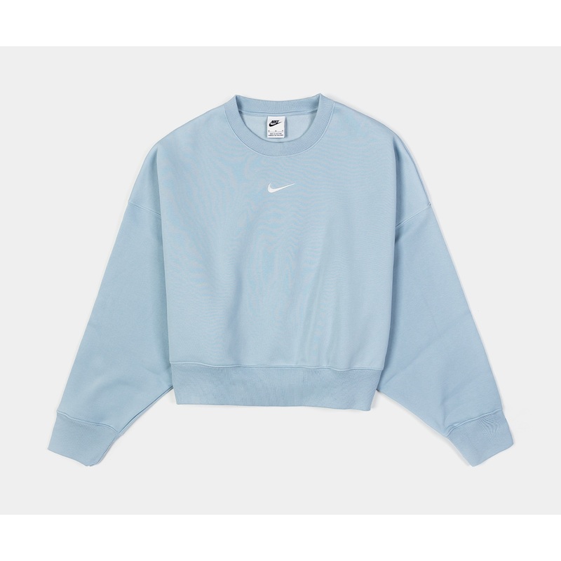 NSW Phoenix Fleece Oversized Womens Crewneck (Blue/White)
