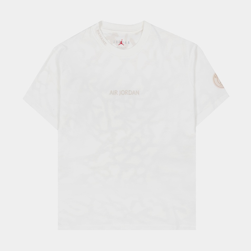 Paris Saint Germain Heritage ’85 Mens Short Sleeve Shirt (Beige)