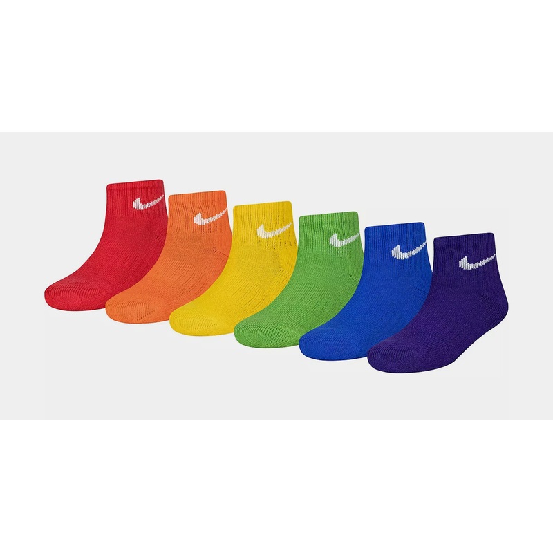 Dri-Fit Cushioned Ankle Grade School Socks (Multi)