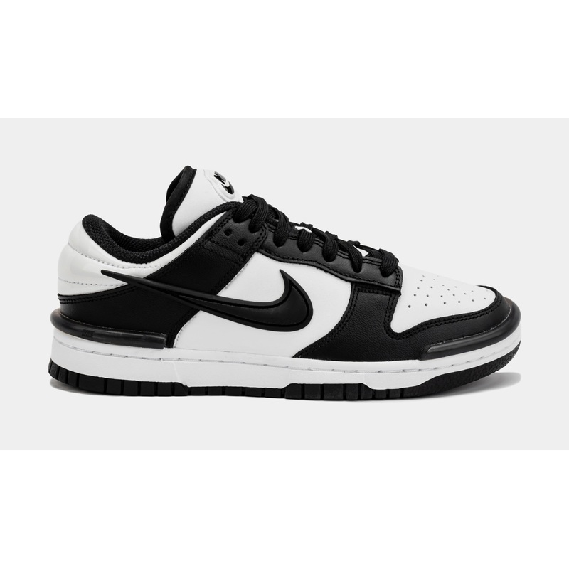 Dunk Low Twist Panda Womens Lifestyle Shoes (Black/White)