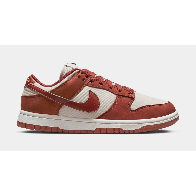 Dunk Low Womens Lifestyle Shoes (Light Orewood Brown/Rugged Orange)