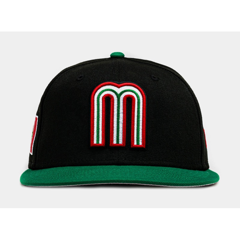 Exclusive Mexico 59Fifty Fitted Mens Hat (Black/Green)