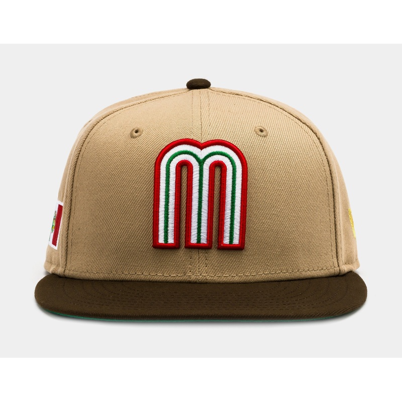 Exclusive Mexico 59Fifty Fitted Mens Hat (Brown/Green)