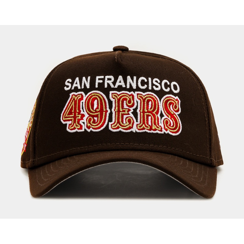 Exclusive San Francisco 49ers 9Forty Snapback Mens Hat (Brown)