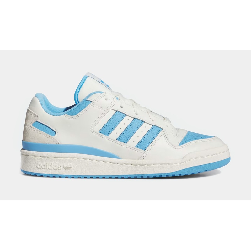 Forum Low CL Mens Lifestyle Shoes (Ivory/Blue)