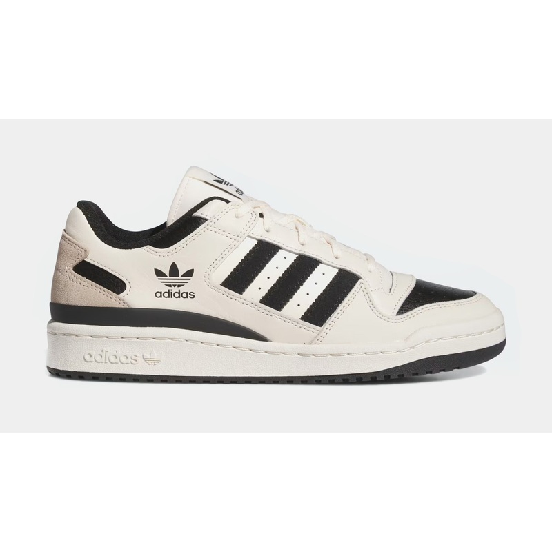 Forum Low CL Mens Lifestyle Shoes (Wonder White/Core Black)