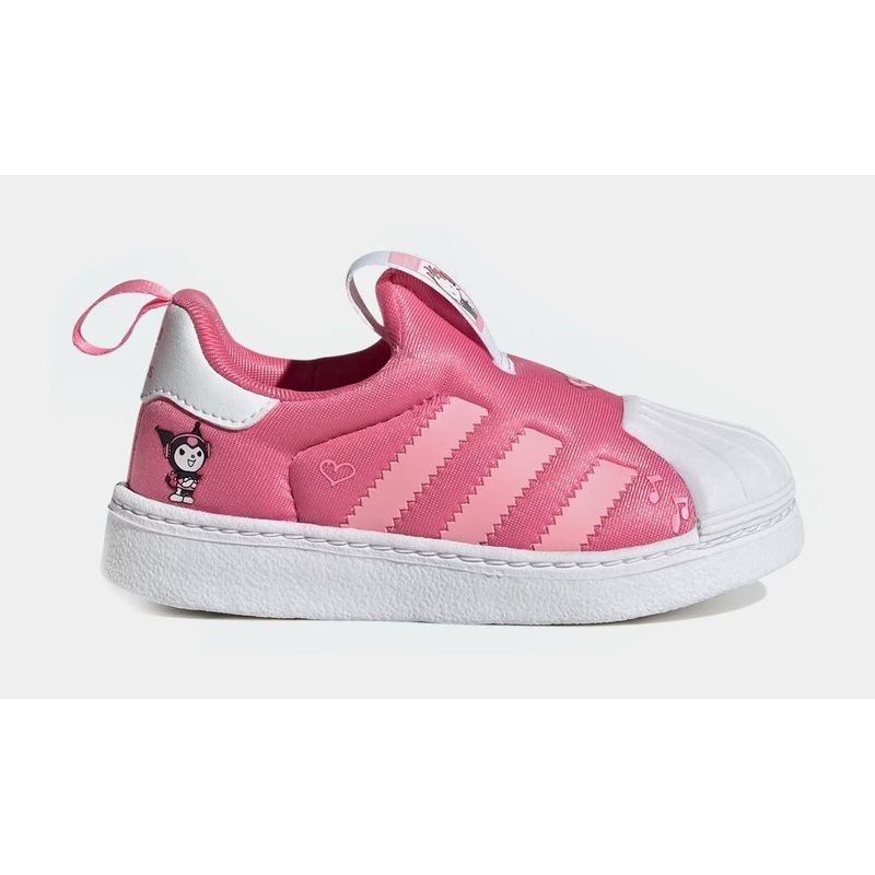 Hello Kitty & Friends Superstar 360 Infant Toddler Lifestyle Shoes (Pink Fusion/Cloud White/Bliss Pink)