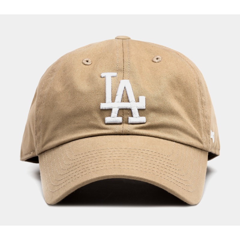 Los Angeles Dodgers Clean Up Mens Hat (Beige)