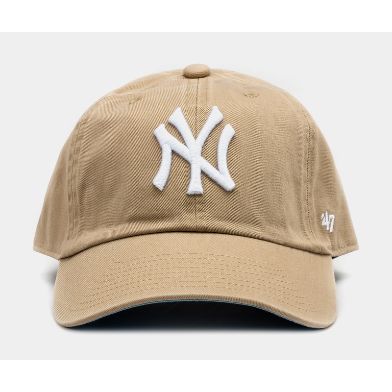 New York Yankees Ballpark Mens Hat (Beige)