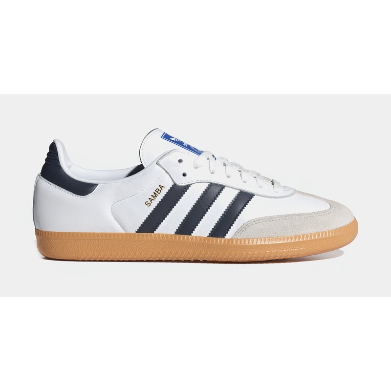 Samba OG Mens Lifestyle Shoes (Cloud White/Night Indigo/Gum)