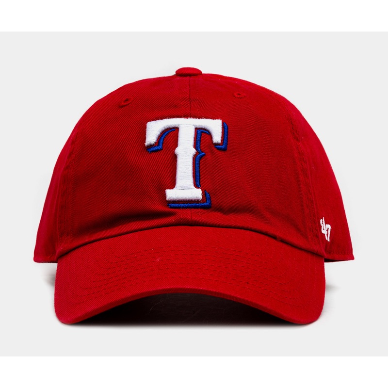 Texas Rangers Clean Up Mens Hat (Red)