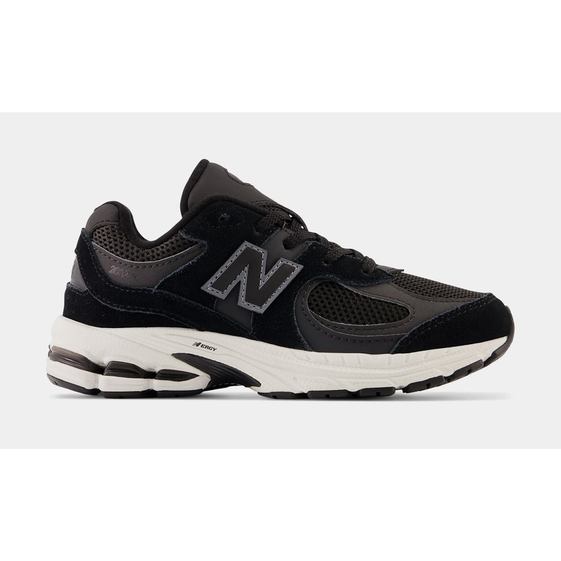 2002R Preschool Running Shoes (Black/White)