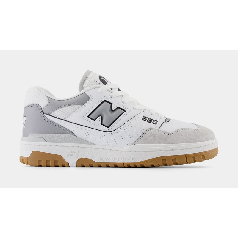 550 Mens Lifestyle Shoes (White/Slate Grey)
