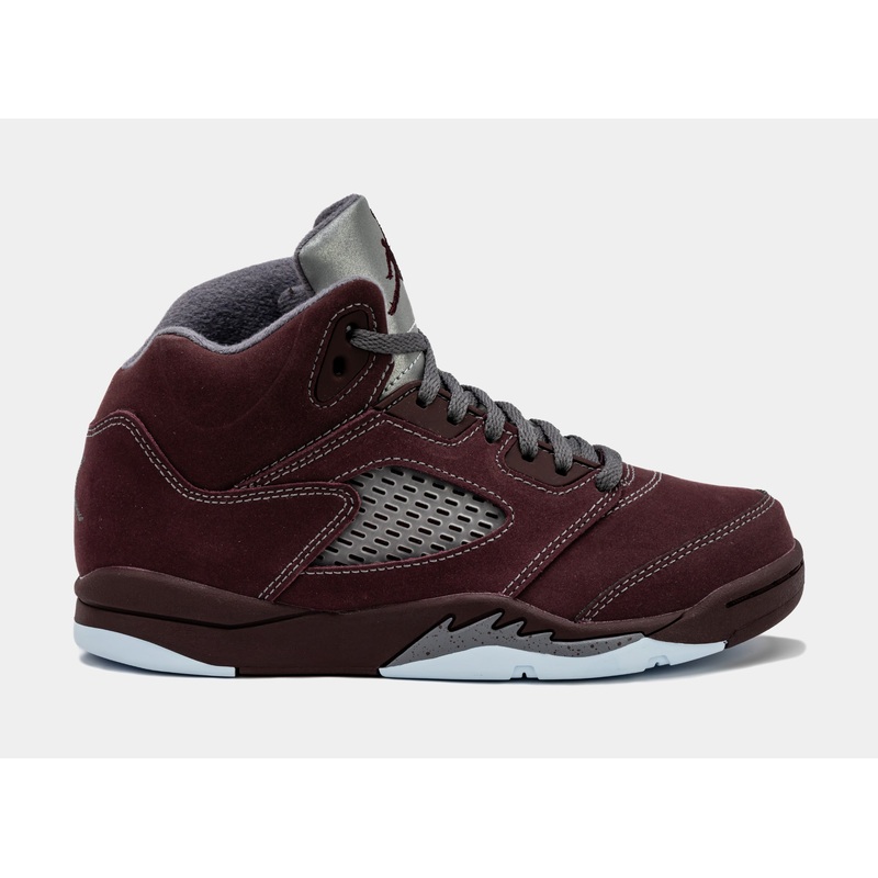Air Jordan 5 Retro SE Burgundy Preschool Lifestyle Shoes (Burgundy)
