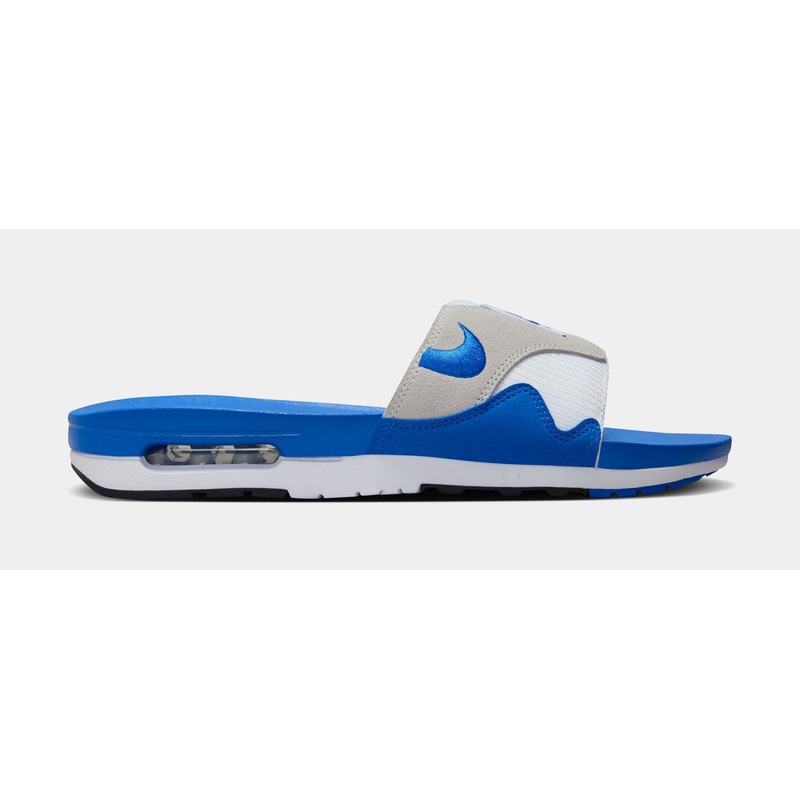 Air Max 1 Slide Mens Sandals (Blue/Grey)