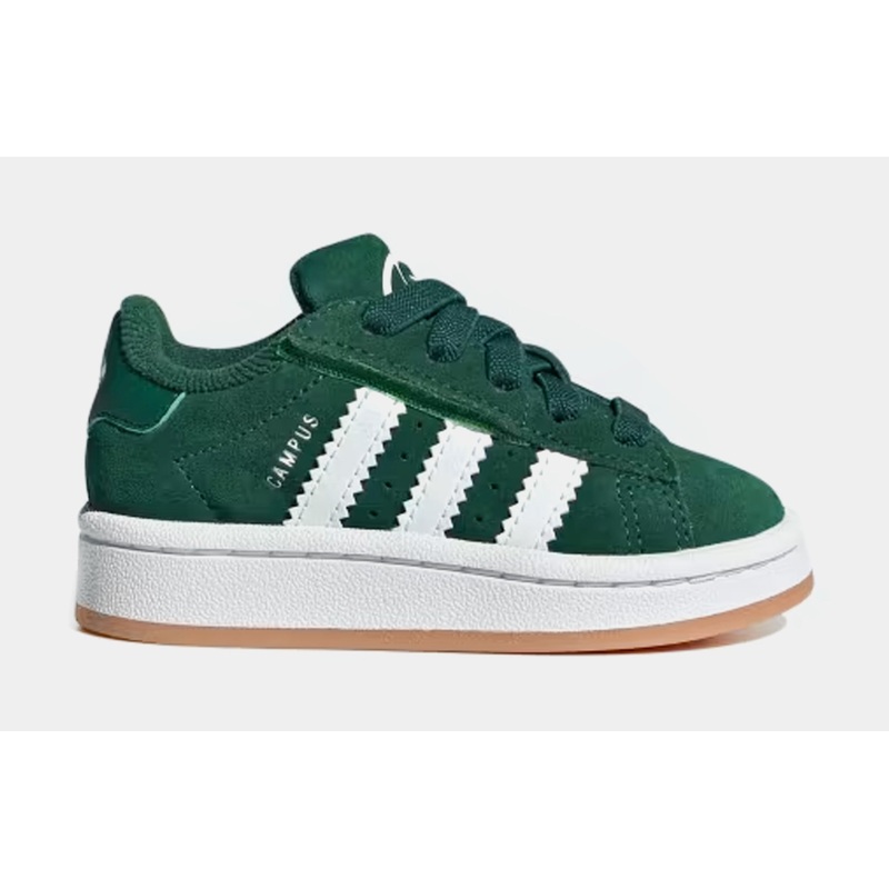 Campus 00s Infant Toddler Lifestyle Shoes (Dark Green/Cloud White/Gum)