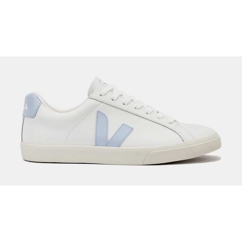 Esplar Leather Womens Lifestyle Shoes (White/Blue)