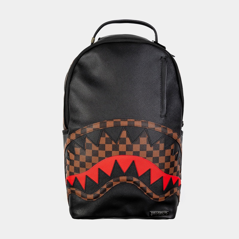 Exclusive Holiday Mens Backpack (Black/Brown)