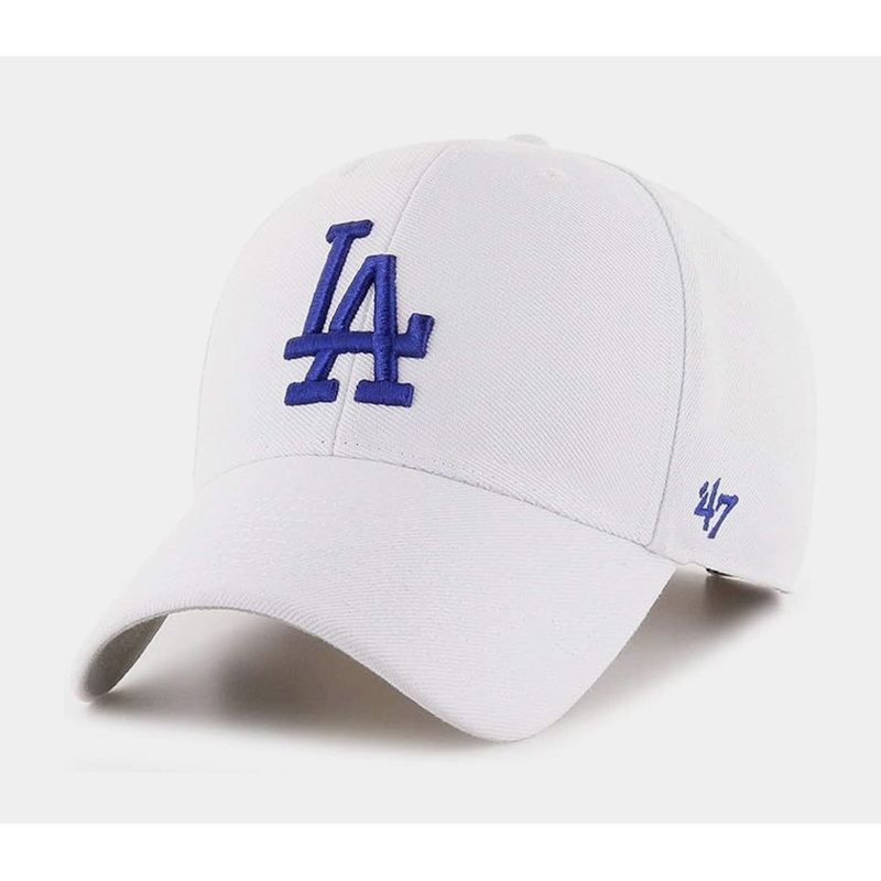 Los Angeles Dodgers 47 Clean Up Strapback Mens Hat (Blue/White)