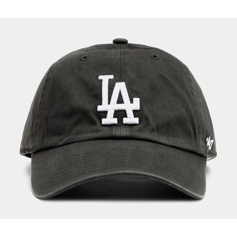Los Angeles Dodgers Clean Up Mens Hat (Grey/White)