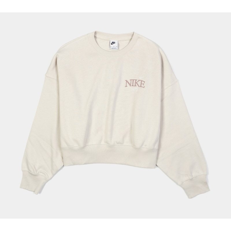 NSW Phoenix Fleece Oversized Womens Crewneck (Beige)