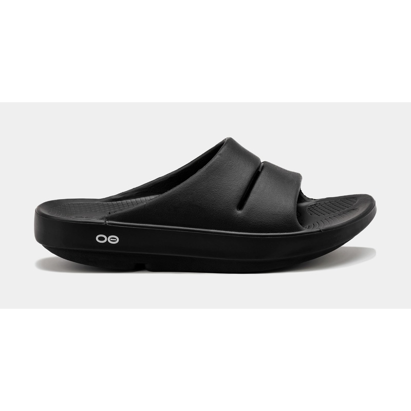 OOAHH Slides Mens Sandals (Black)