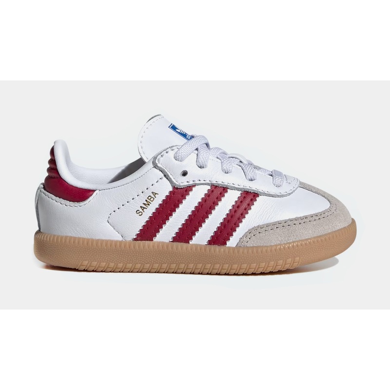 Samba OG Infant Toddler Lifestyle Shoes (Cloud White/Collegiate Burgundy/Gum)