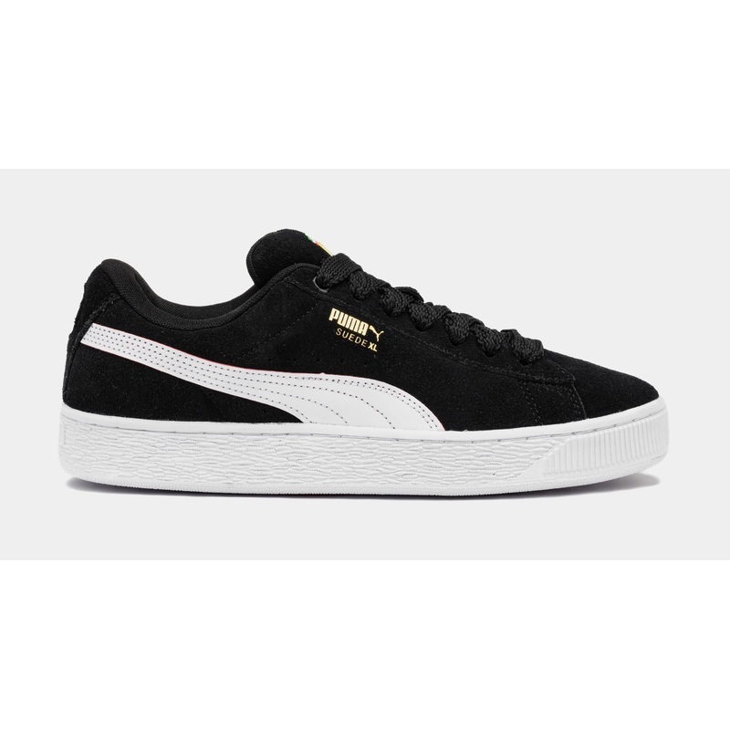Scuderia Ferrari Suede XL Mens Lifestyle Shoes (Black/White)